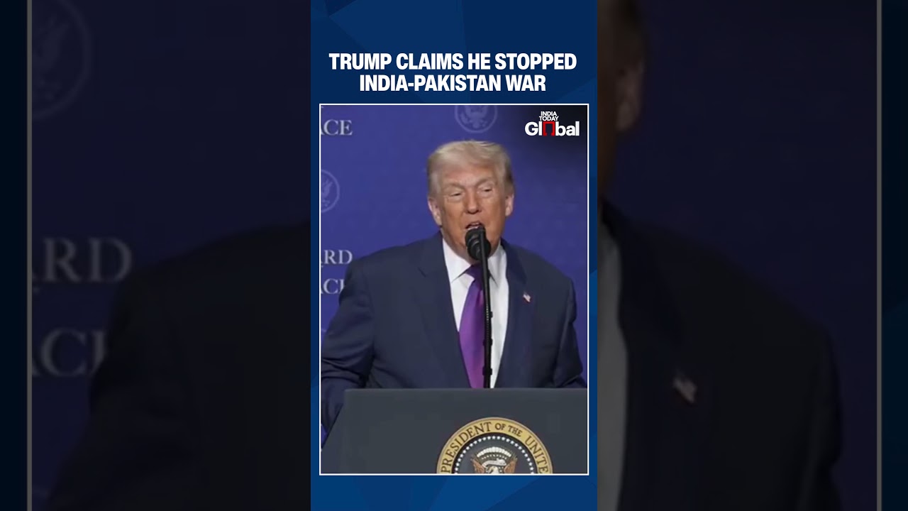 Trump Once Again Claimed He Stopped India-Pakistan War And Saved Millions Of Lives