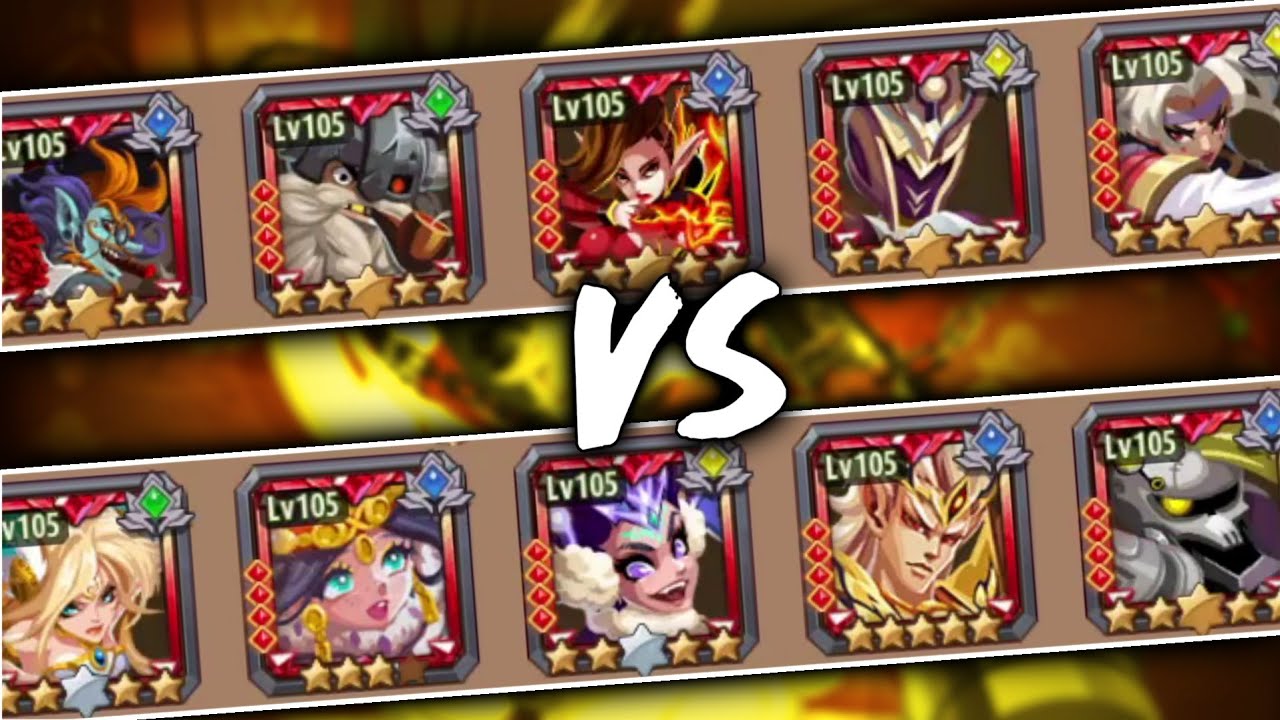 Burst Lineup Vs Legend Lineup | Late Gaming | Magic Rush Heroes