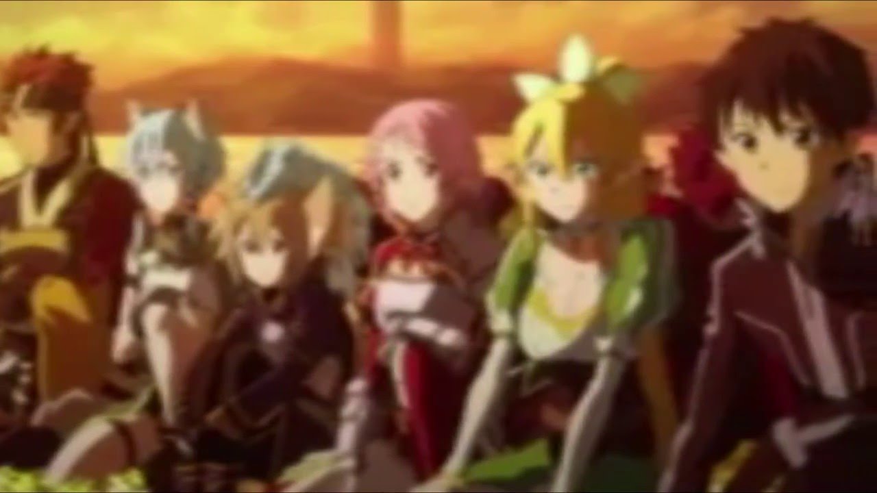 Самый прекрасный момент из SAO 24 серия 2 сезон