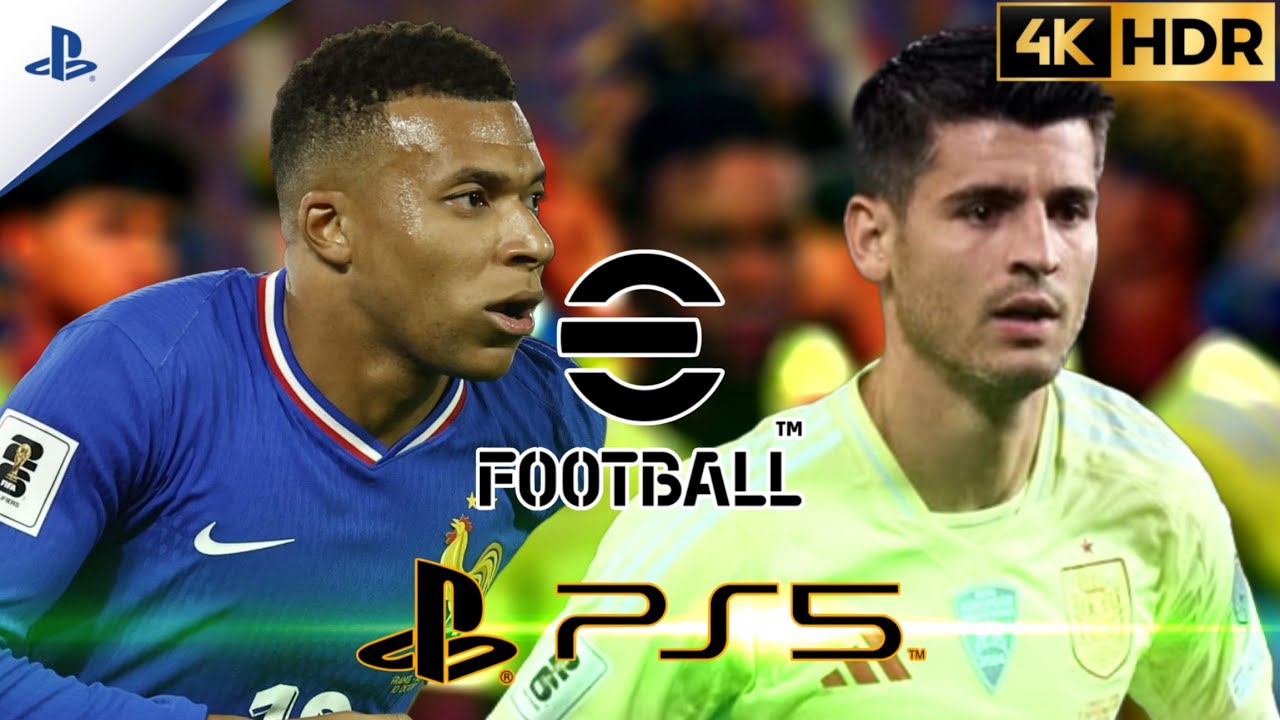 Francia vs. España | eFootball 2026, Gameplay PS5 4K HDR 60 FPS
