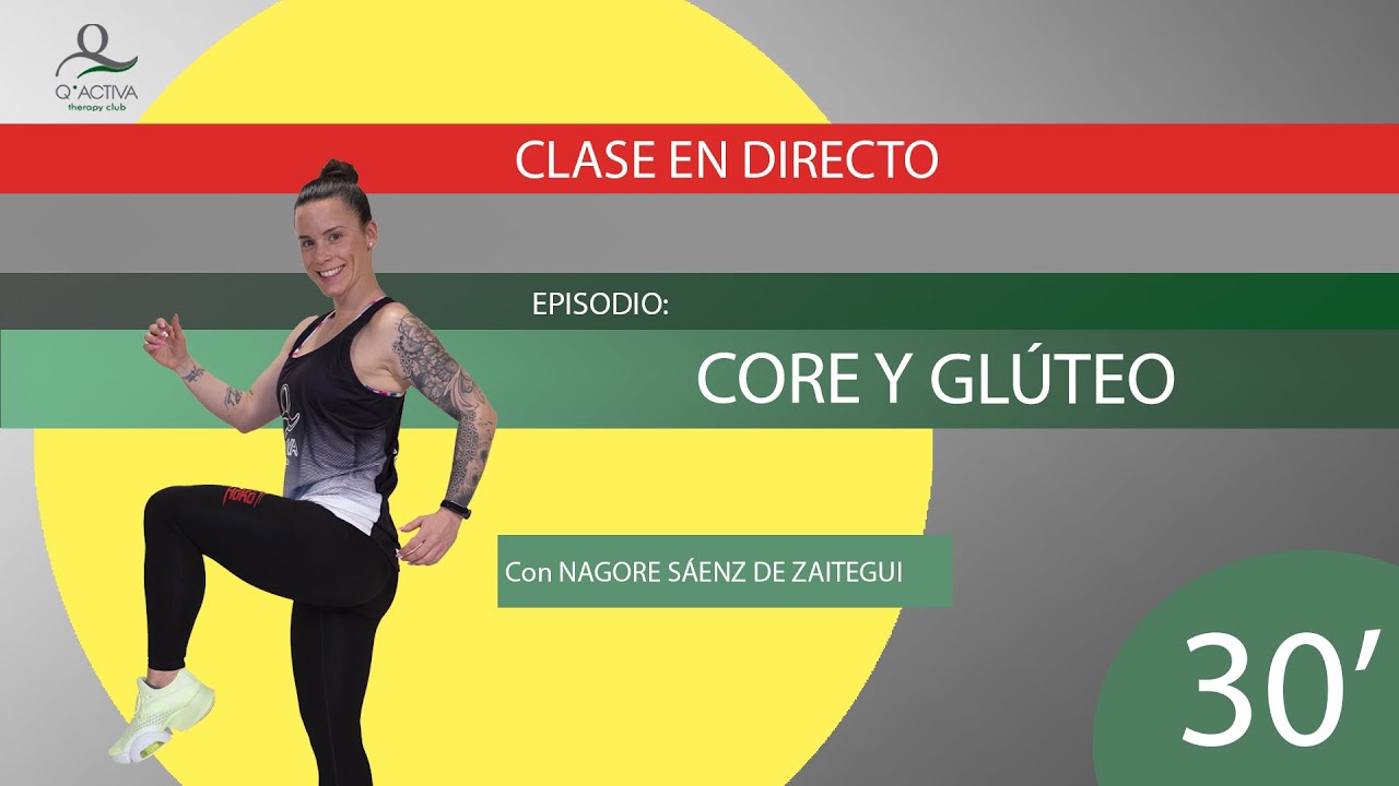 CLASE DE CORE Y GLÚTEO EN CASA, SIN MATERIAL