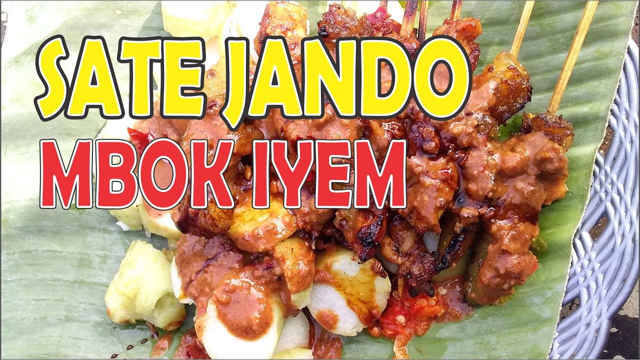 MAKAN SATE JANDO MBOK IYEM DI GASIBU BANDUNG