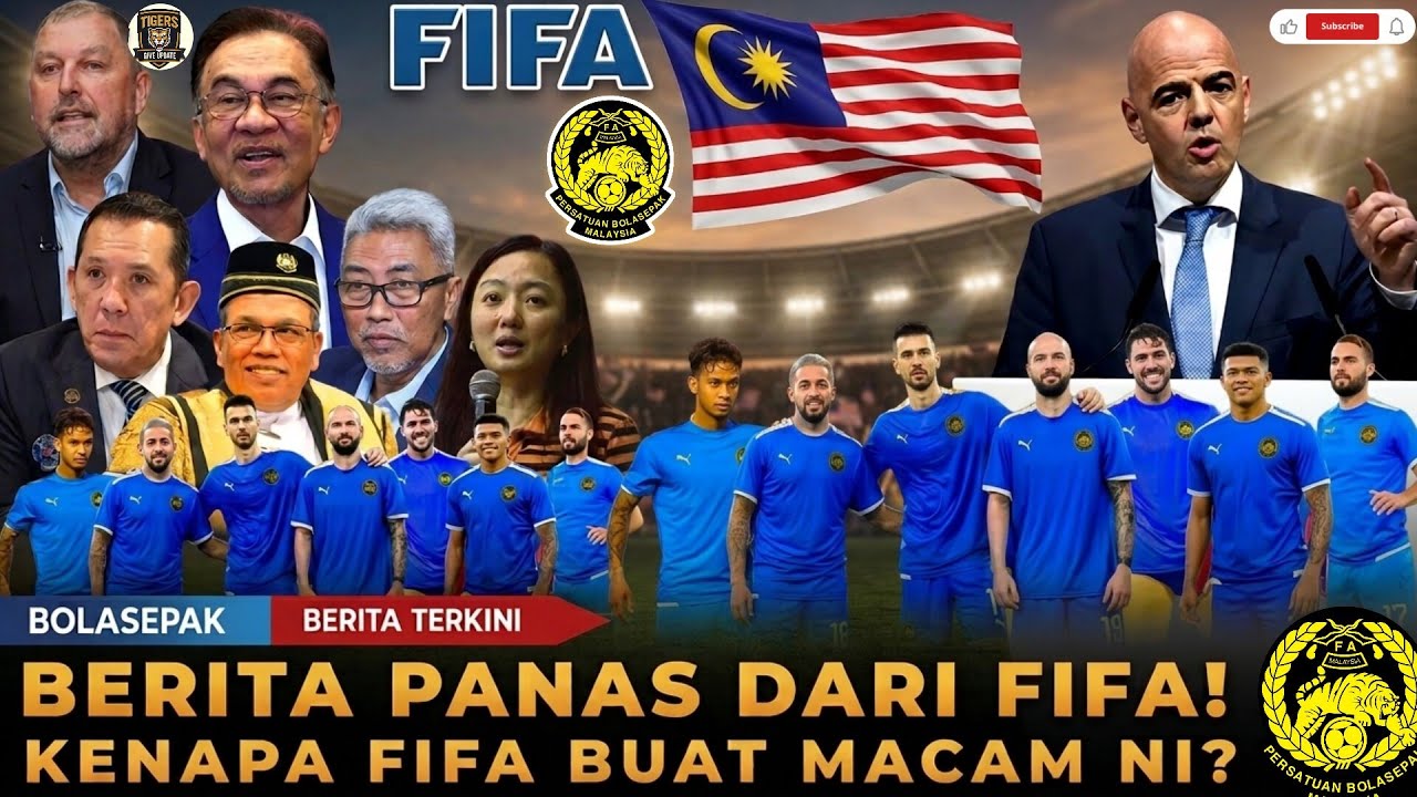 Segalanya Terjawab! FIFA Buat Keputusan Mengejutkan Terhadap 7 Pemain Warisan Harimau Malaya!