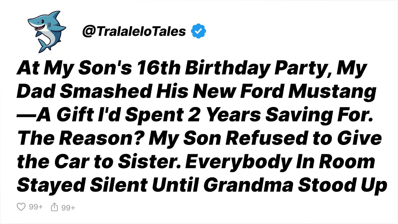 At My Son's 16th Birthday, Dad Smashed His New Mustang With A Tire Iron. I Sued Him - Reddit Stories