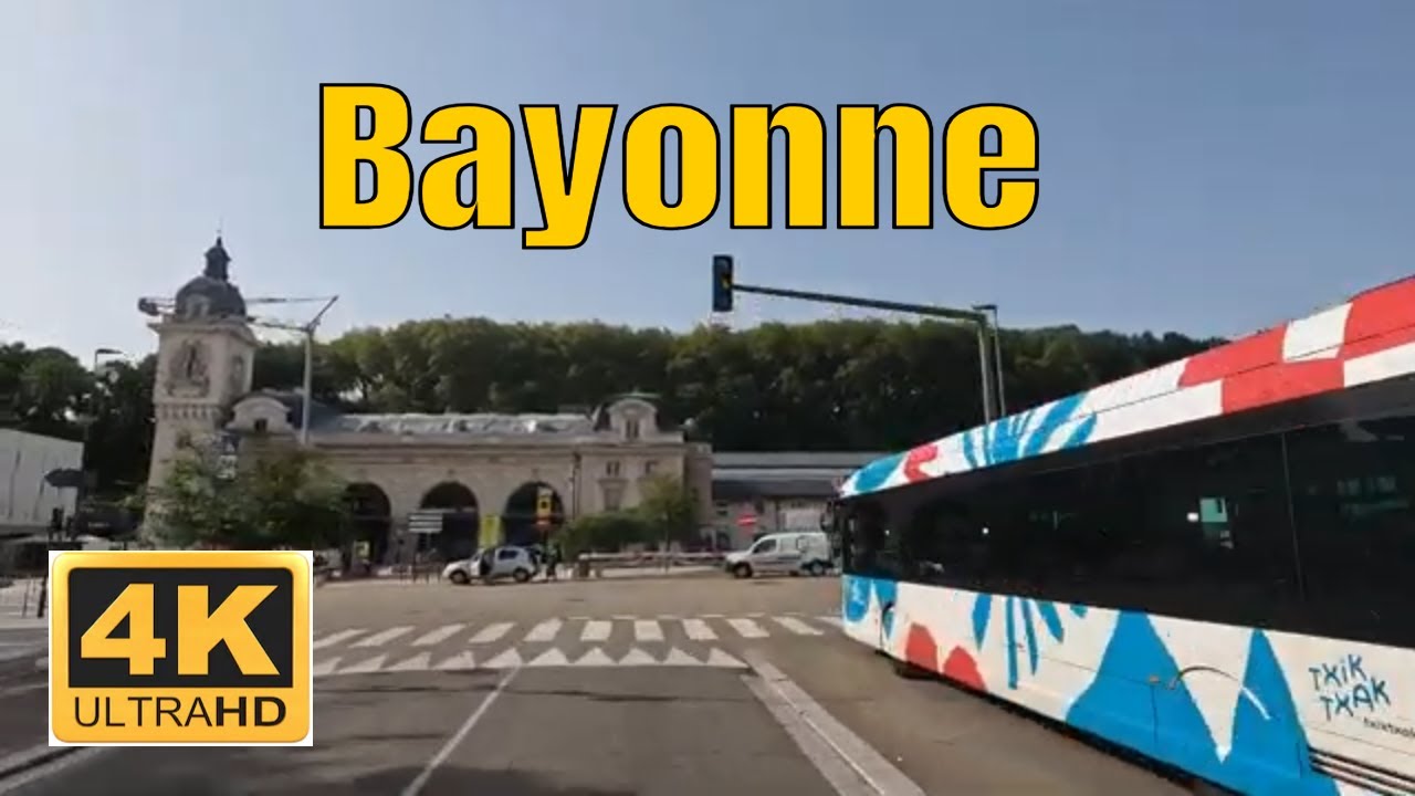 Bayonne 4K - Driving- French region
