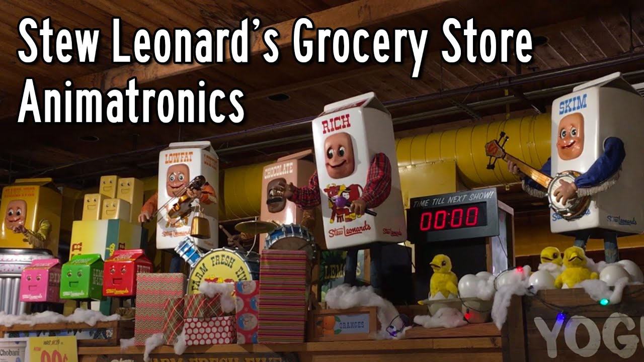 Stew Leonard's - All Animatronics UNLOCKED!!!