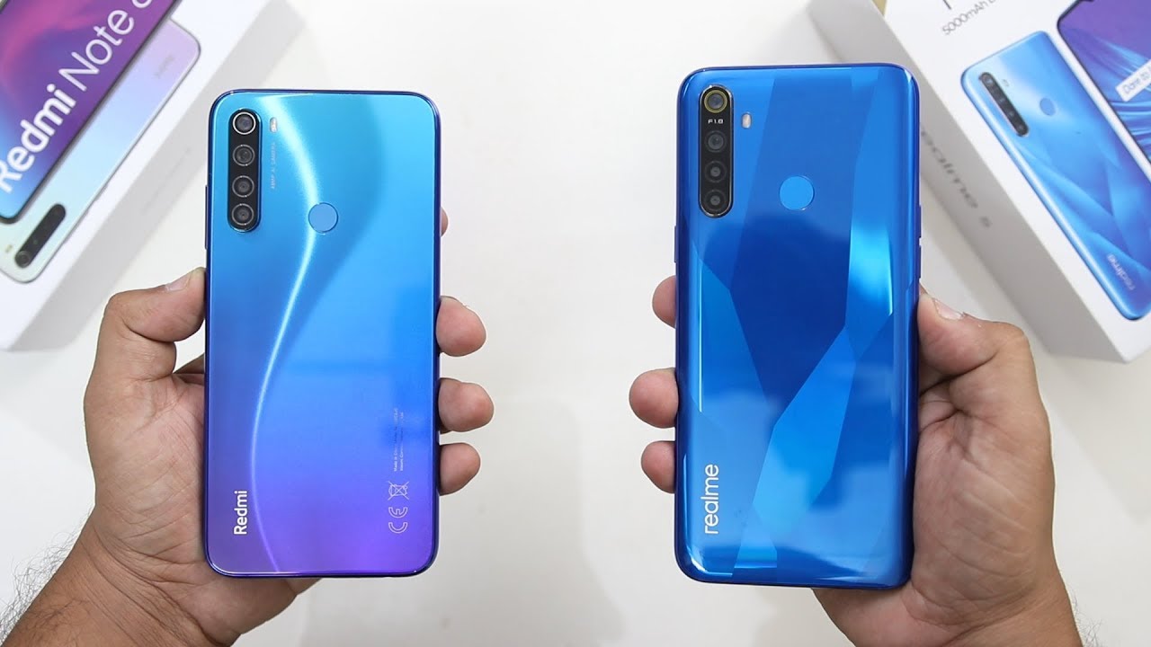 Redmi Note 8 Vs Realme 5 SpeedTest Comparison I Snapdragon 665 Battle..