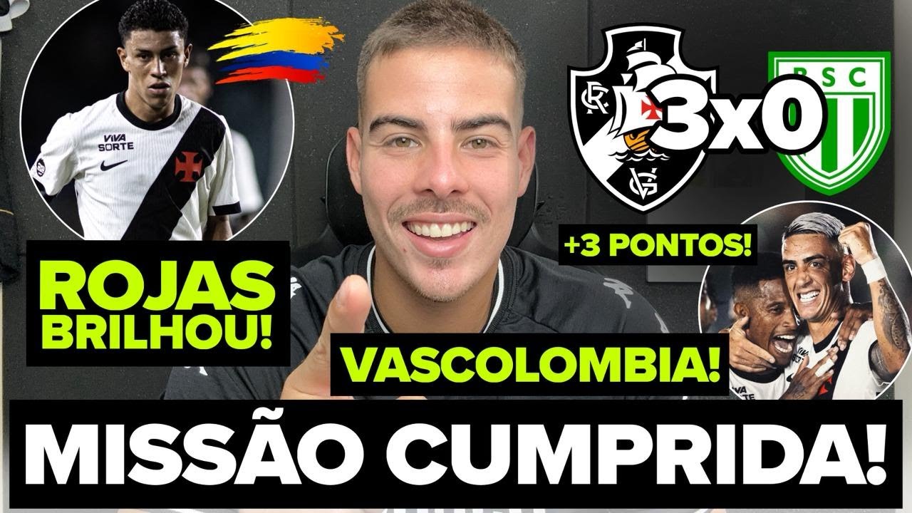 RESPOSTA APÓS VERGONHA! ROJAS VOANDO! PUMA RODRIGUEZ PEDINDO VAGA! PÓS JOGO VASCO 3x0 BOAVISTA