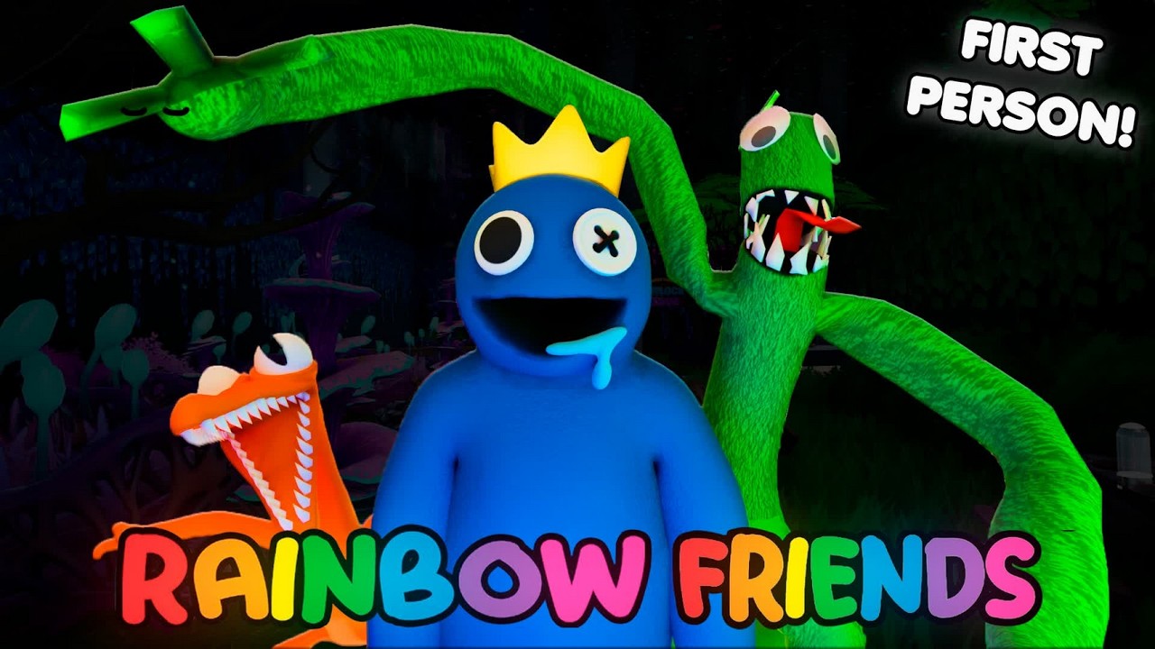 Rainbow friends - я сделал первую часть