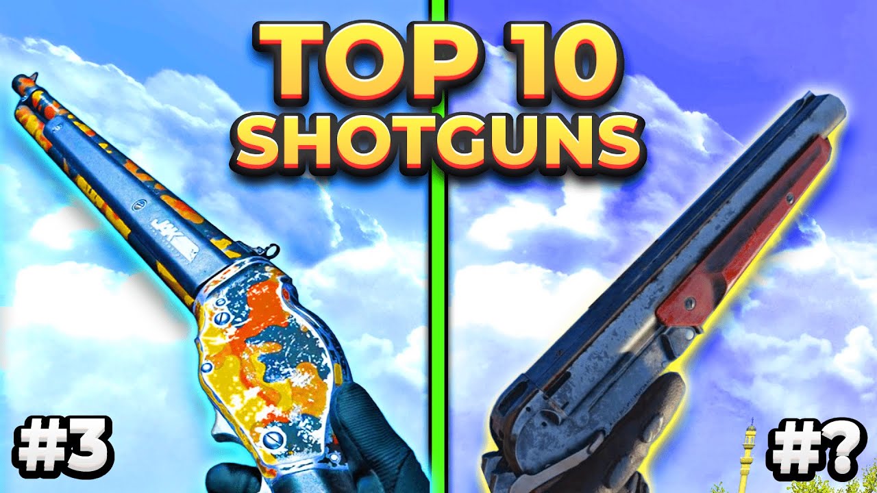 Top 10 TOXIC SHOTGUNS in COD HISTORY!