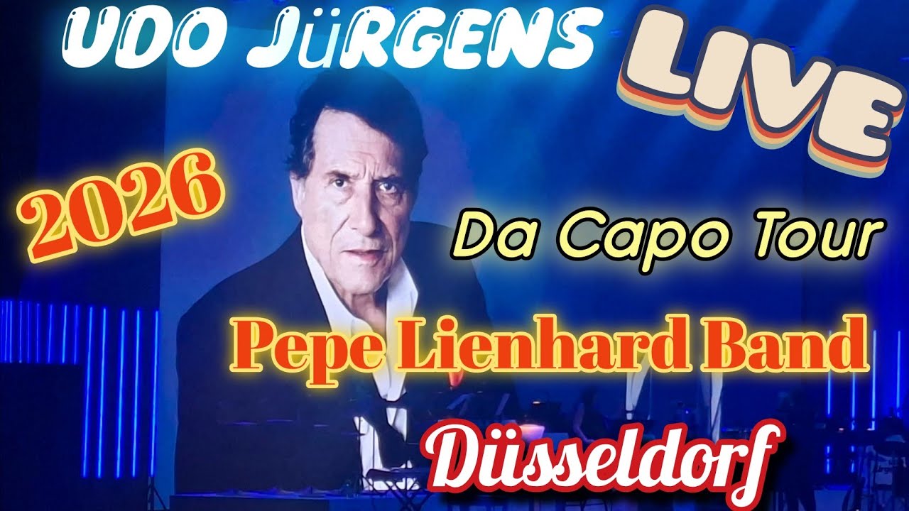 Udo Jürgens Live Da Capo Tour Pepe Lienhard Band Düsseldorf 
