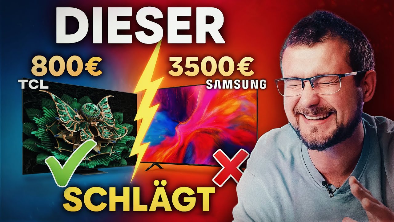 Dieser 800 € Fernseher schlägt meinen 3500 € Samsung TV!