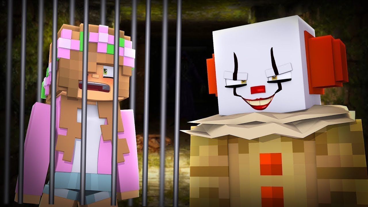 IT THE CLOWN MINECRAFT - HE TOOK LITTLE KELLY!