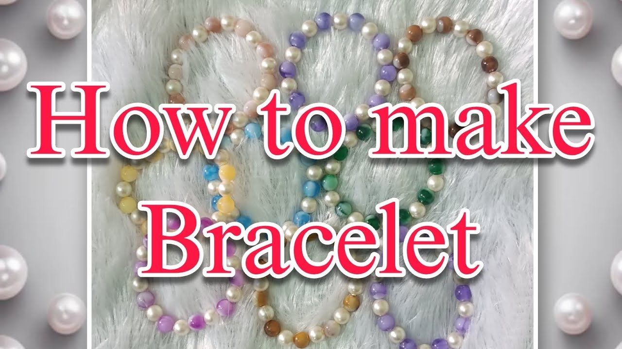 DIY How to make a Bracelet.😍 #tutorial #bracelet #handmade #business #viralvideo 