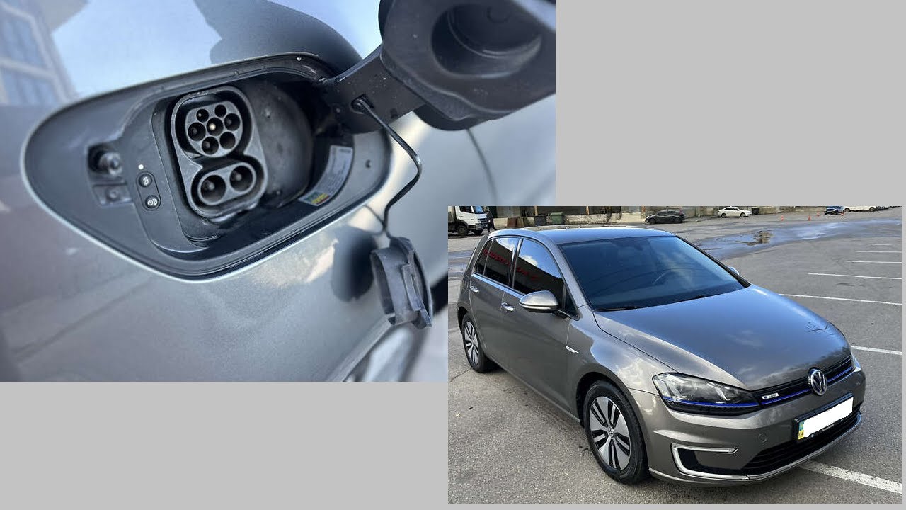 VW E-Golf ремонт порта зарядки
