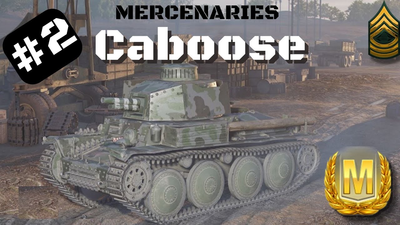 Caboose Mercenary Tank Review, World of Tanks Console.