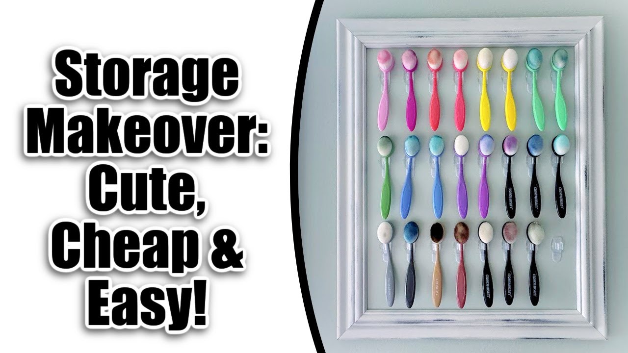 GENIUS Blending Brush Storage FIX – Budget-Friendly & Easy!