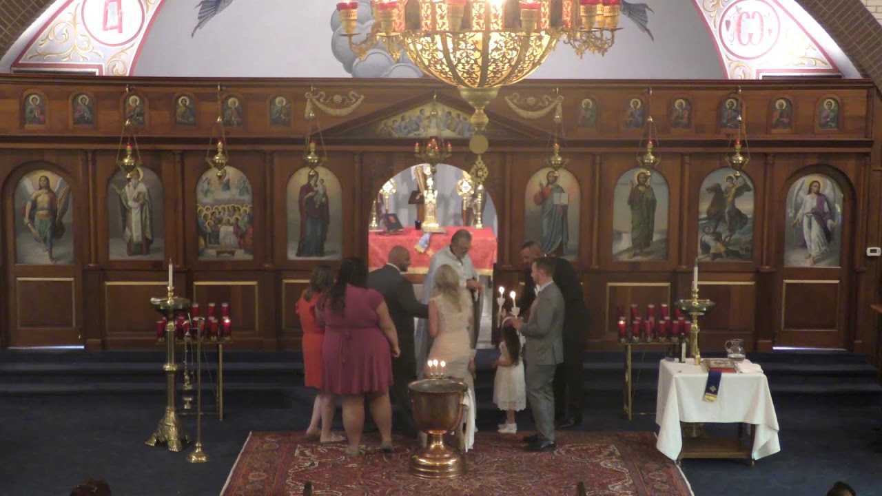 Baptism of Sophia and Anastasia - Dormition of the Theotokos Greek Orthodox Church - 07/02/22