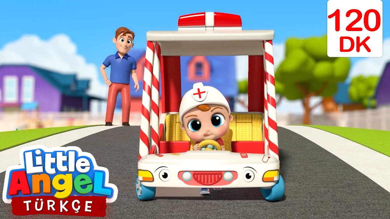 Can Bebek Ambulansın Tekerleri Dönüyor 🚑 | Eğlenceli Öğretici Çocuk Şarkıları | Little World Türkçe