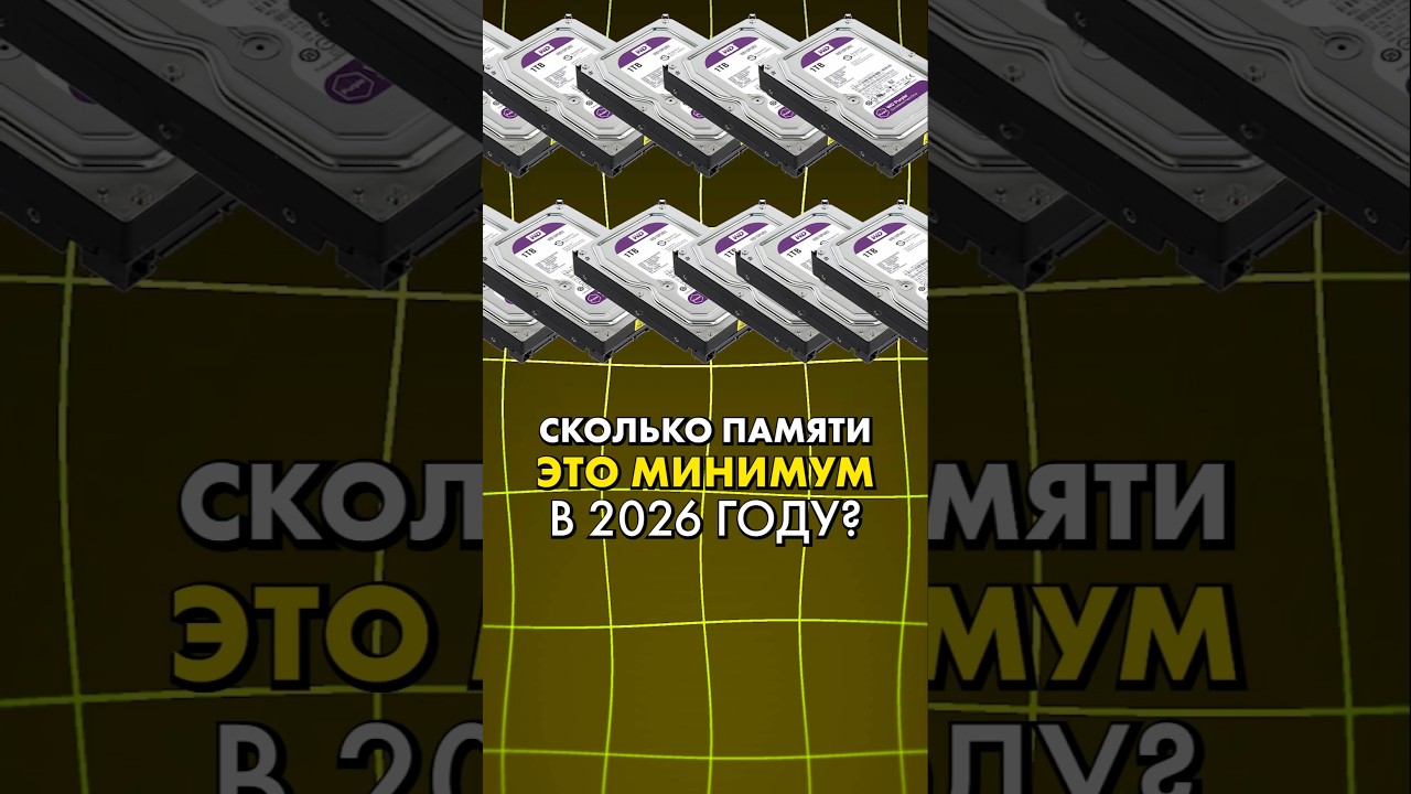 Сколько терабайт нужно для ПК в 2026 году? #compshop #ssd
