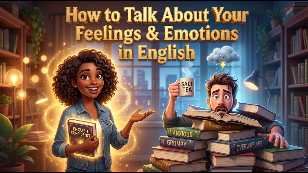 How to Talk About Your Feelings & Emotions in English | Easy English Podcast