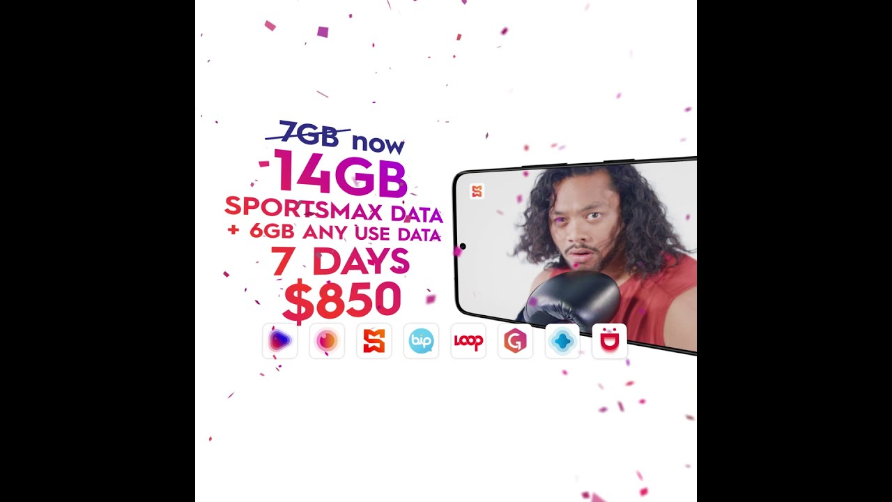 Digicel Prime Bundles SportsMax - 6 SEC