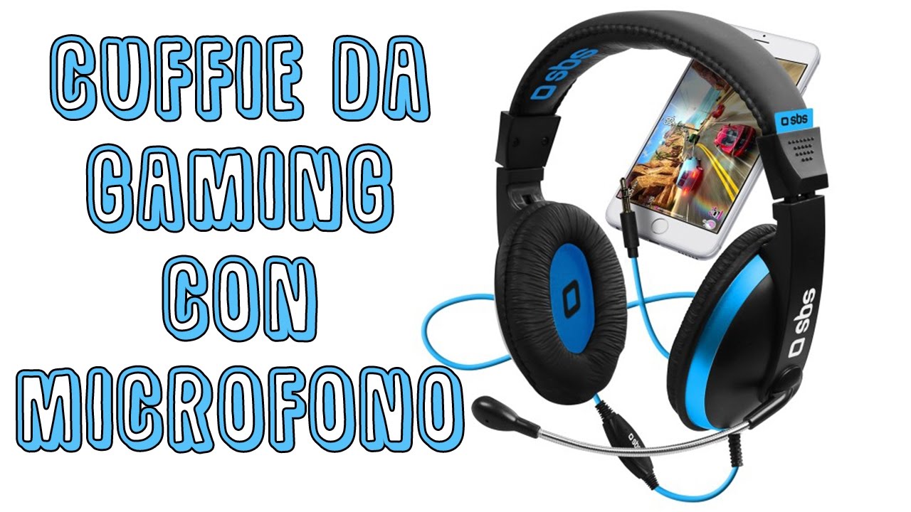 Cuffie da gaming con microfono - SBSmobile