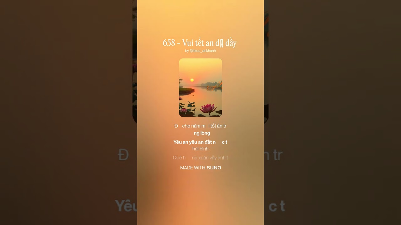 658   Vui tết an đủ đầy