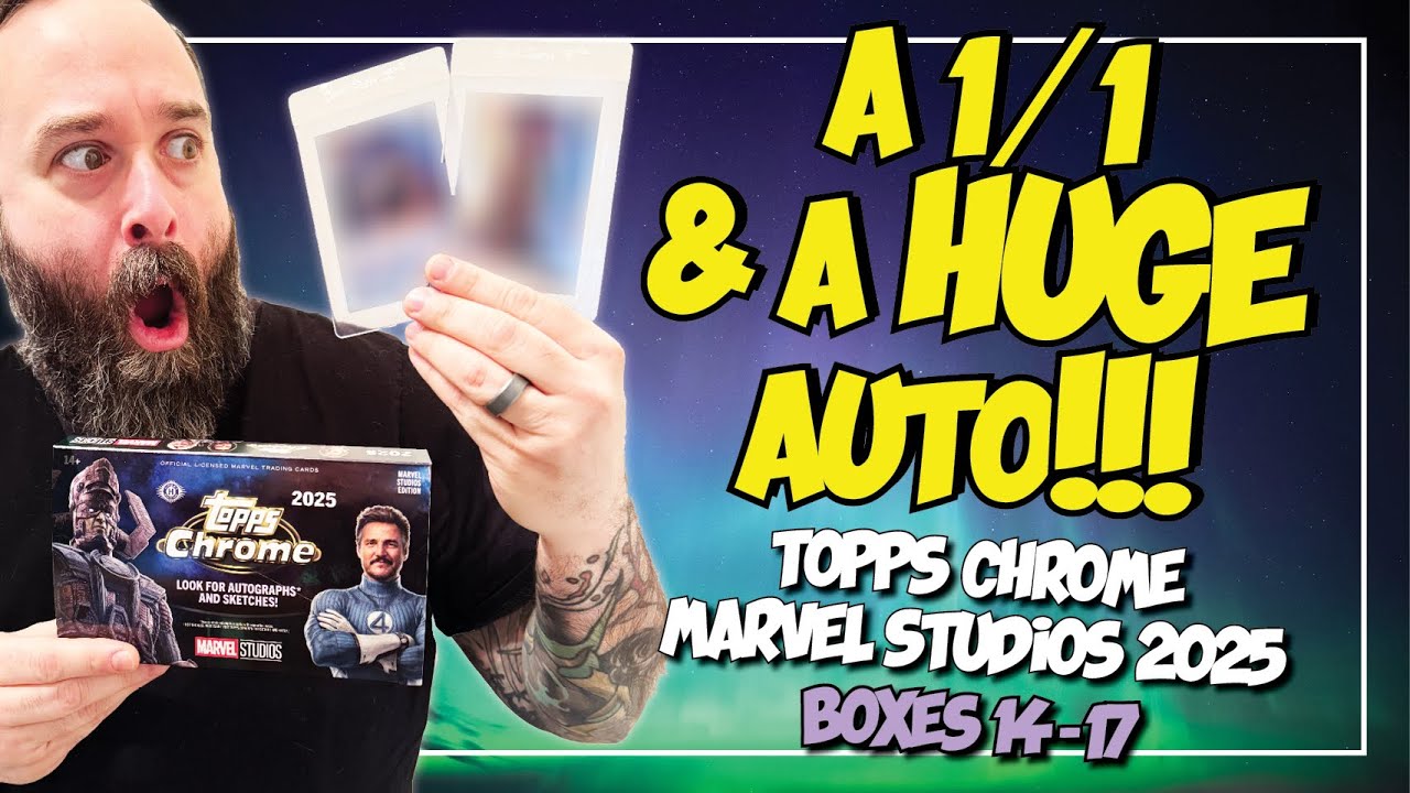 Первая И Последняя Волшебная Набор! Topps Chrome Marvel Studios 2025