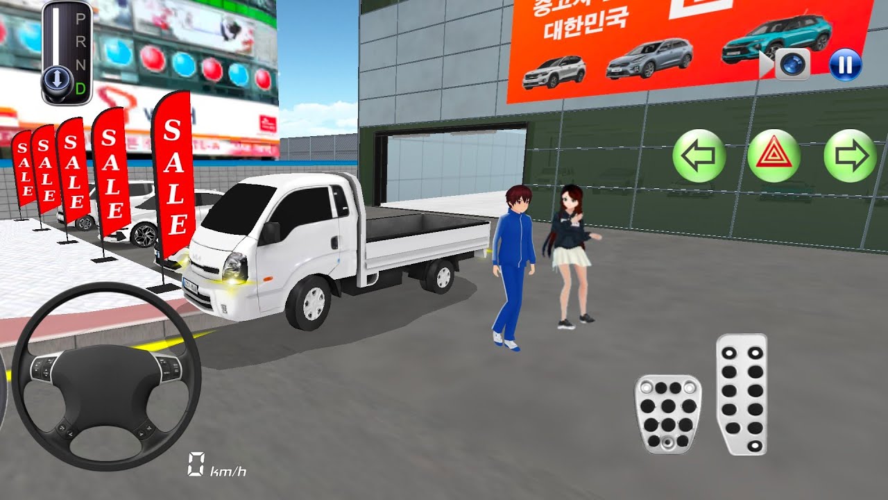 “🚗New Pickup Truck Stuck in Parking! 😳🚙 | Car Wash Rescue | 3D Driving Class Android Gameplay”