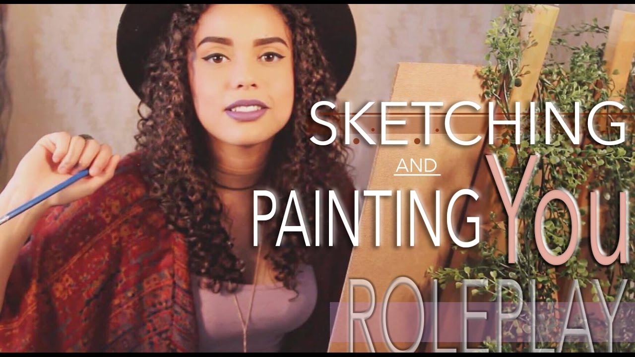 ASMR Sketching You Roleplay ( Also Painting You )