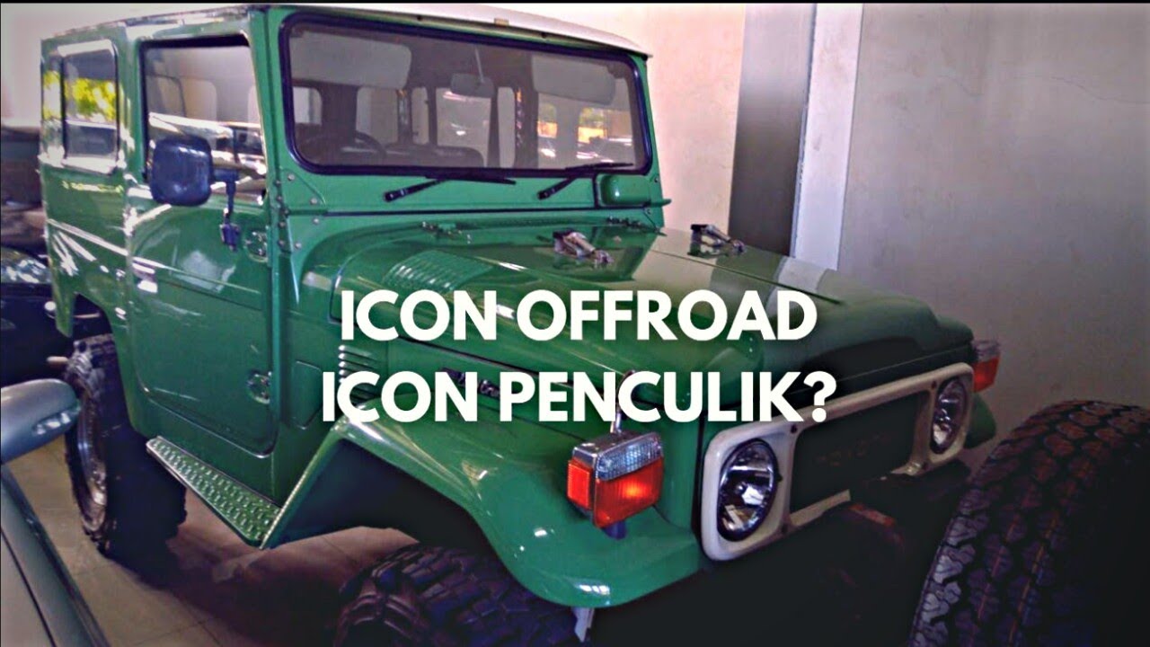 Toyota Land Cruiser FJ40 Hardtop 1979 Tour Review Indonesia