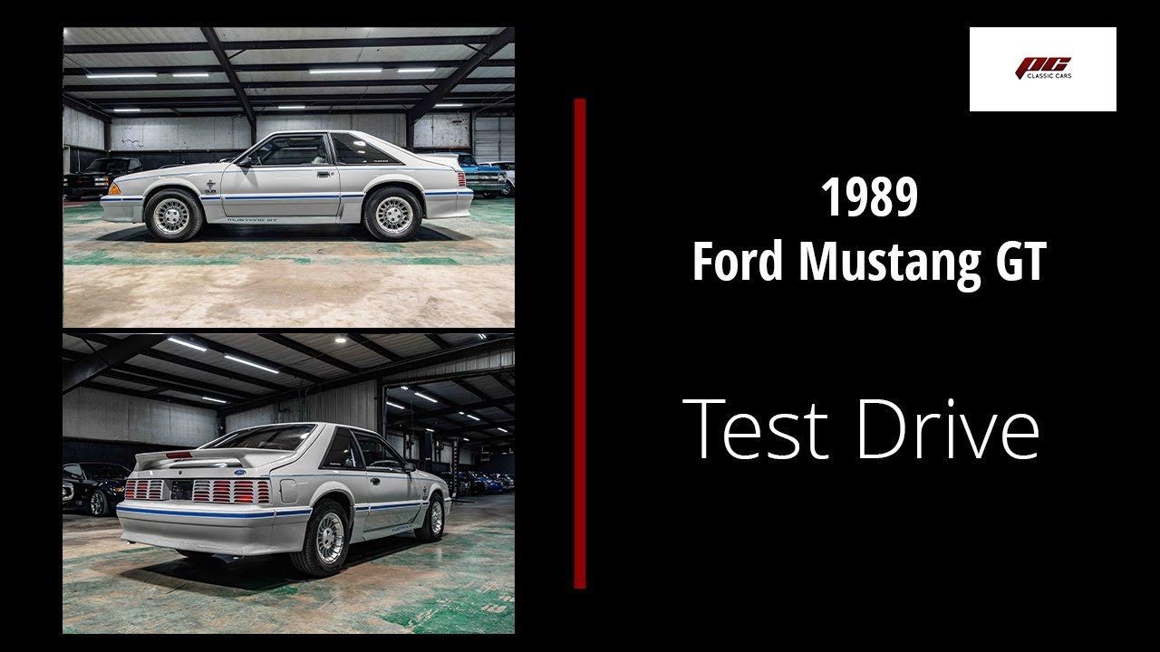 1989 Ford Mustang GT Test Drive Review |  PC Classic Cars