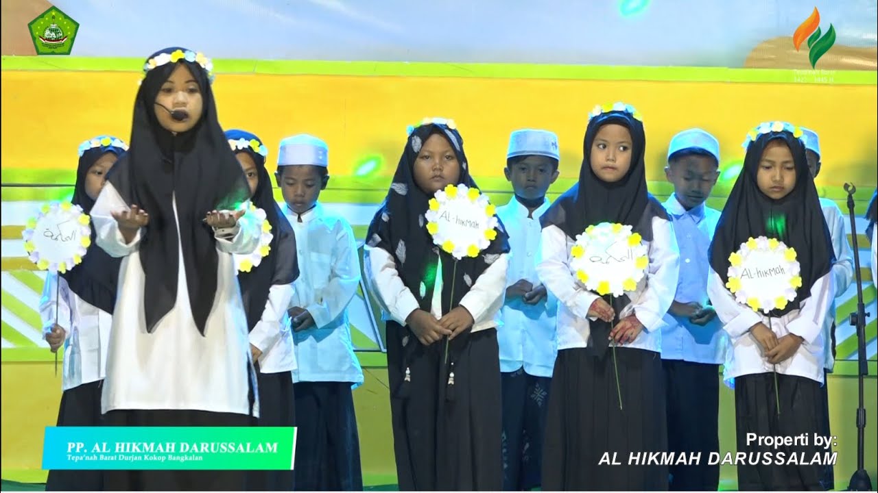 SENANDUNG JASA GURU, SANTRI PUTRI | MILAD 24 PP AL HIKMAH TEPA'NAH BARAT | DURJAN KOKOP BANGKALAN