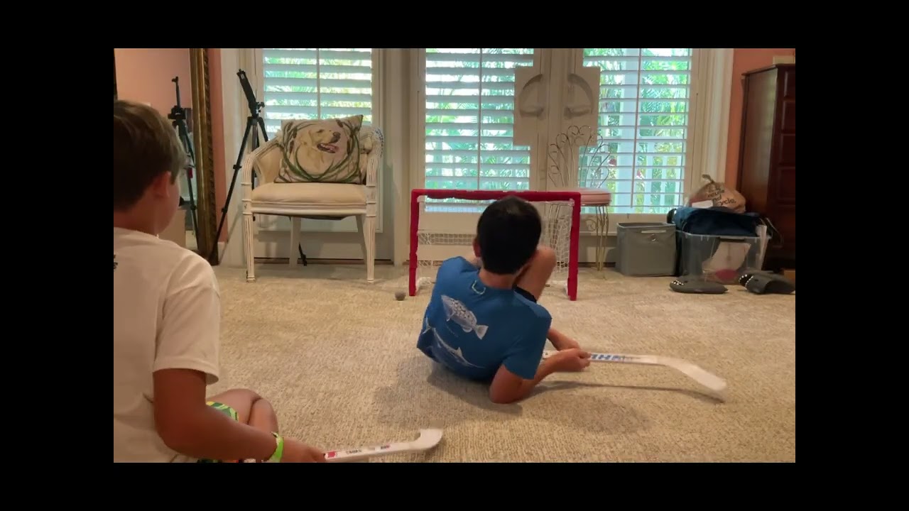 Knee hockey vs brother 2025 shoutout addition pt 4 #jesus