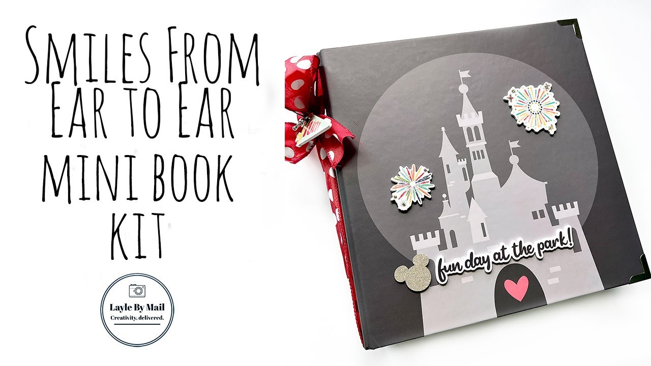 Smiles From Ear to Ear Mini Book Project Kit - Layle By Mail