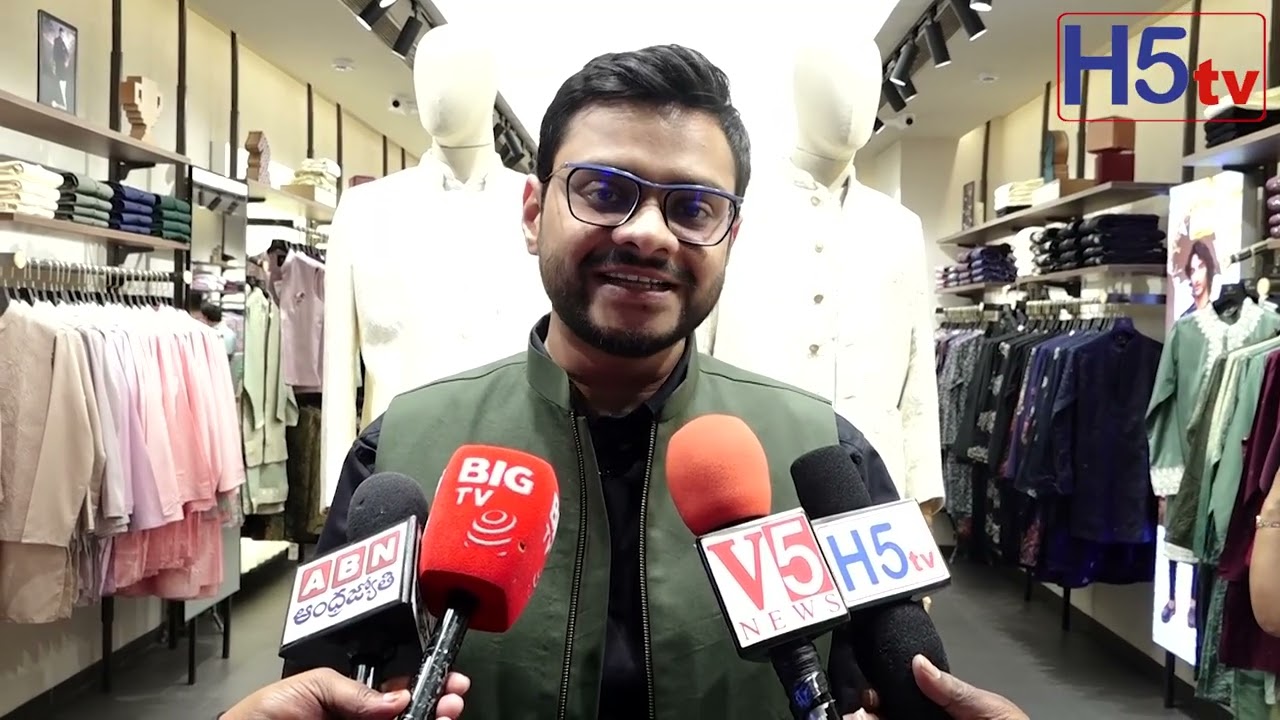 Kisah Launches its First Store in Sarath City Mall Hyderabad Telangana | Kisah Menswear Fashion h5tv