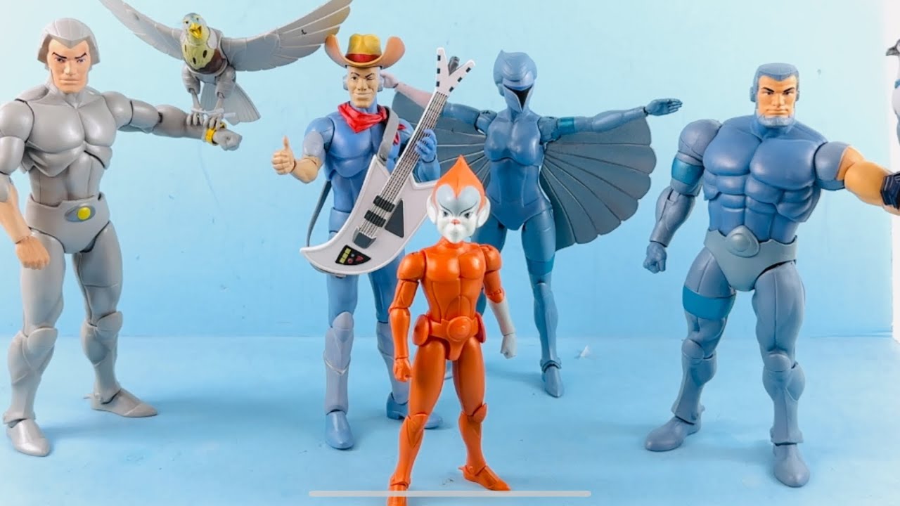 Super7 SilverHawks Ultimates! Видеообзор COPPER KID
