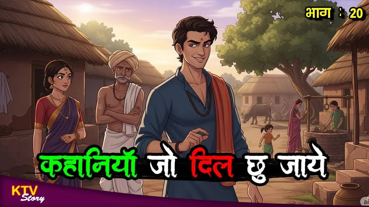 KTV648 चालाक बेटा हिंदी कहानी, chalak beta, man ko chu lene wali 3 kahaniyan, new moral story