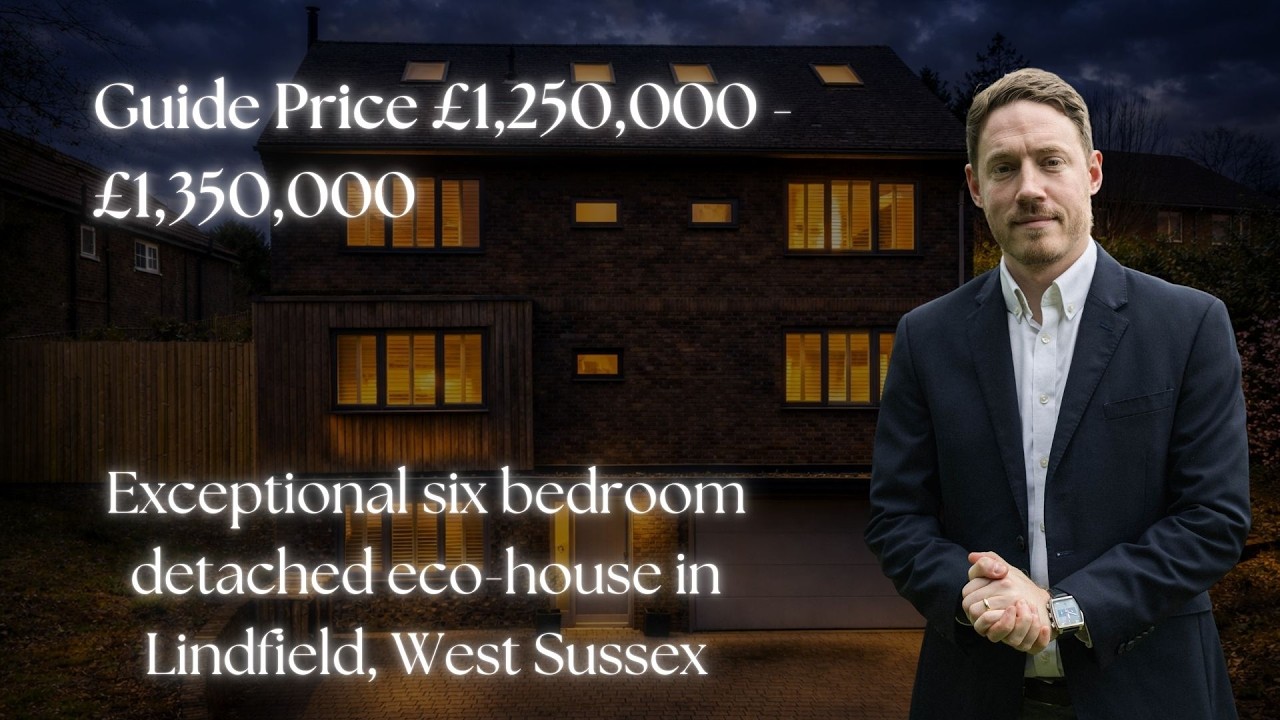 Exceptional 6 bedroom contemporary eco house with stunning spec in Lindfield, Sussex