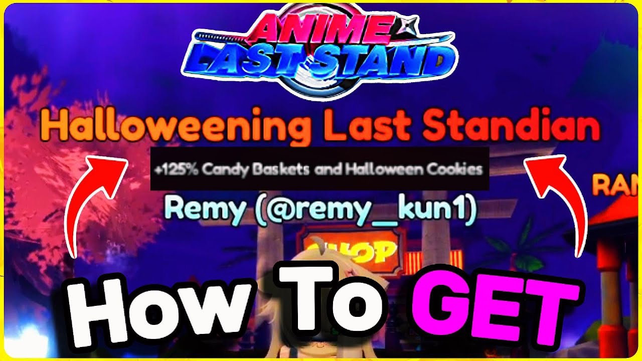 Как получить титул &laquo;HALLOWEENING LAST STANDIAN&raquo; в Anime Last Stand (ROBLOX)