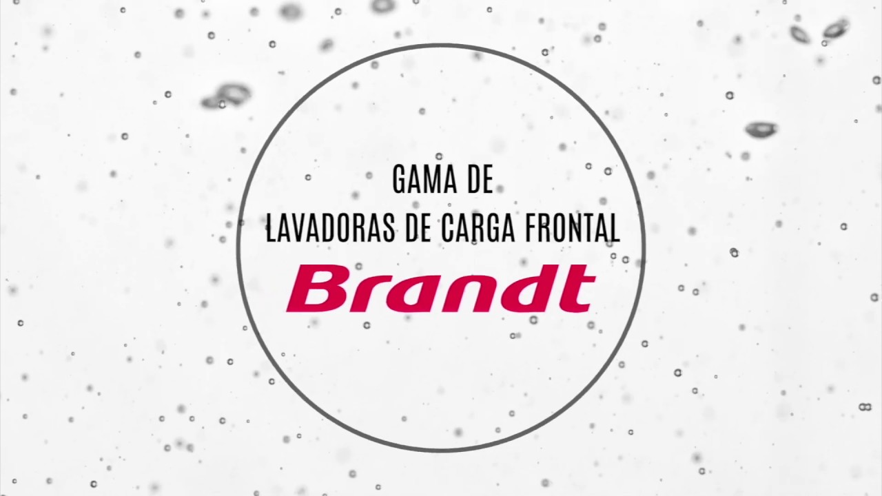 Nuevas lavadoras de carga frontal Intellect Brandt