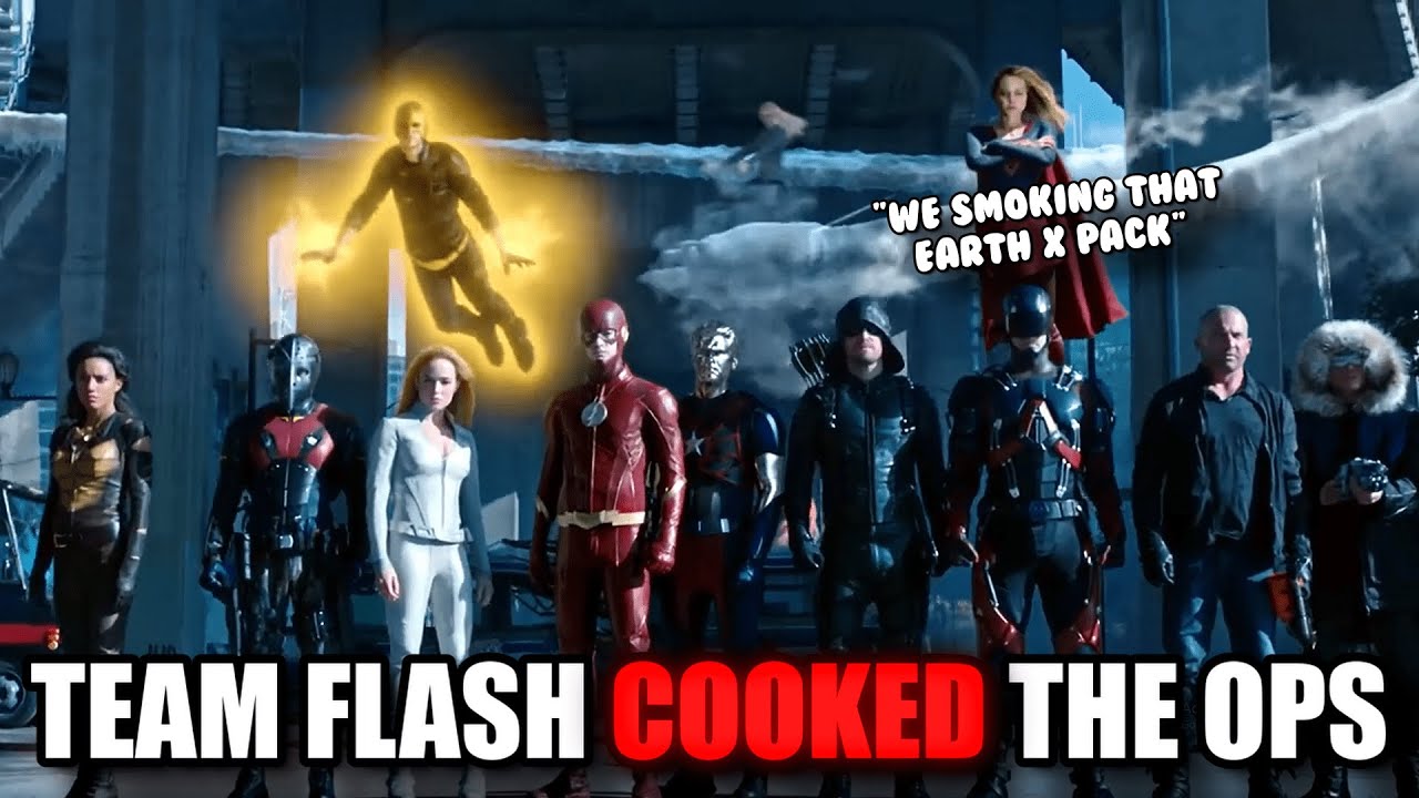 how Team Flash DEMOLISHED Earth X from Existence (Crisis on Earth X)