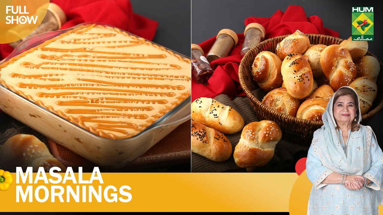 Dinner Roll & Coffee Latte Cake | Masala Mornings | Shireen Anwar | 3 Oct 2023 | MasalaTv