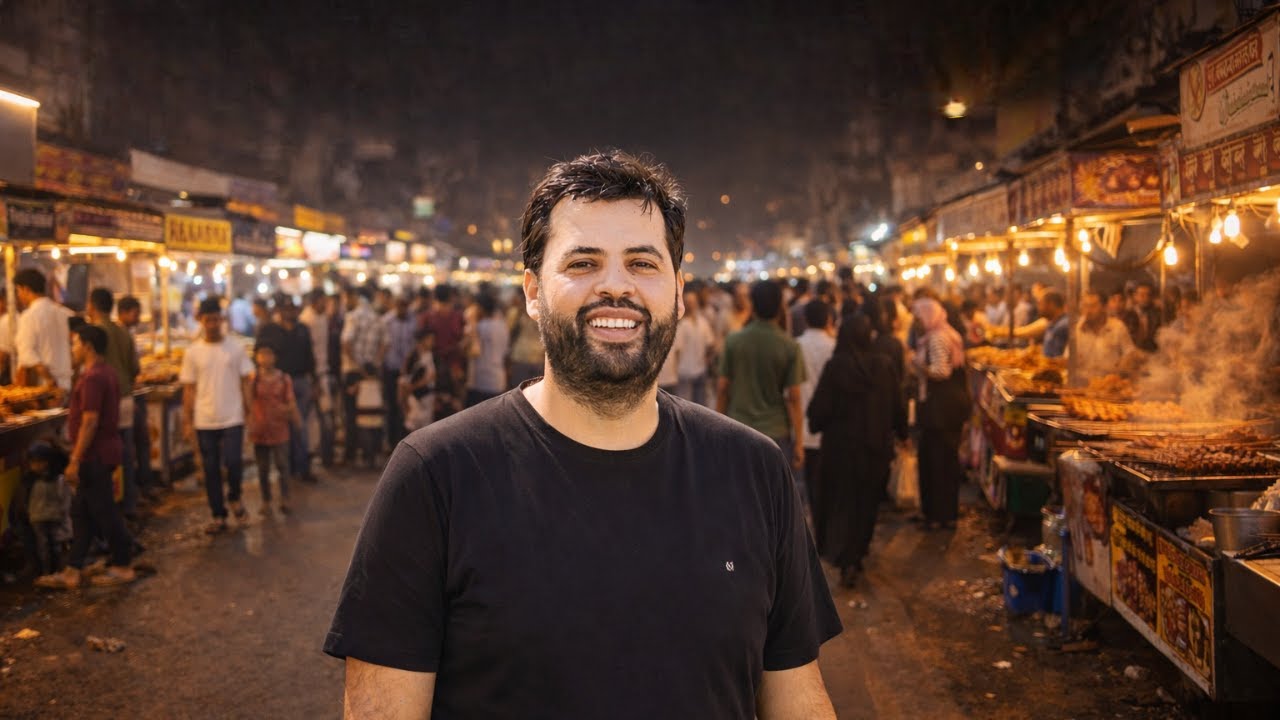 جرّبنا الأكل في أشهر شارع لأكل الشوارع في مومباي - الهند 🇮🇳