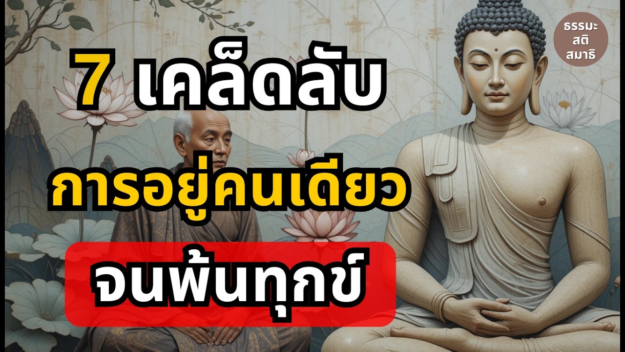 7สิ่งนี้ จะทำให้คุณอยู่คนเดียวได้โดยไม่ทุกข์อีกต่อไป