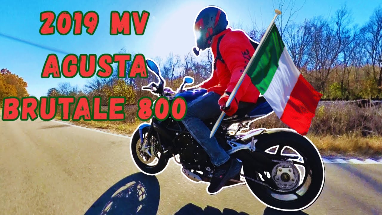 MV Agusta Brutale 800 (2019) – Итальянский зверь на свободе