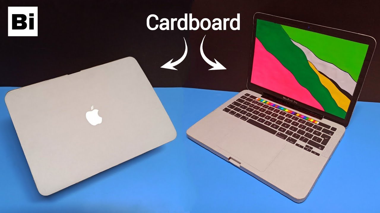 How To Make a MacBook Pro with Cardboard