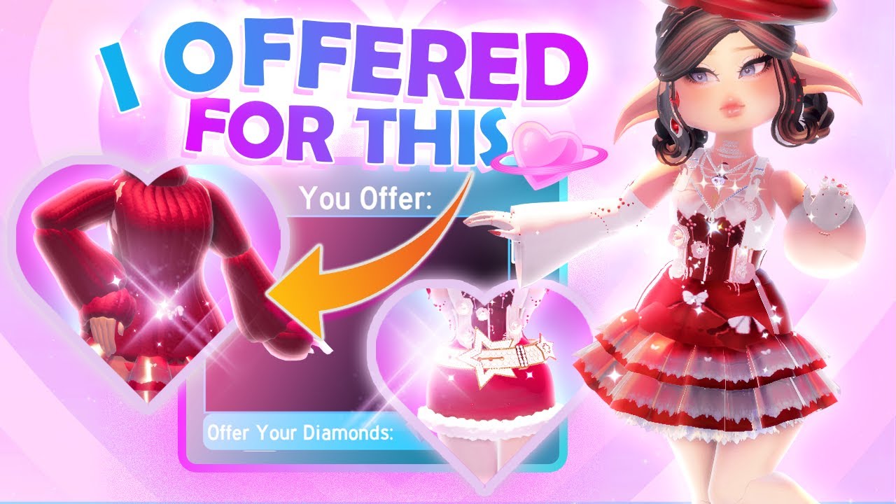 What I OFFERED For The GLITTERFROST Items! ❄ Royale High Trading #64