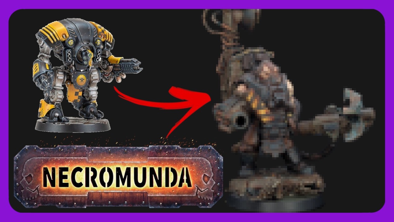 KITBASHING an Ogryn Enforcer Brute | Necromunda Enforcer Sanctioner Pattern Automata Proxy